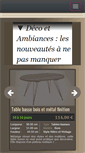 Mobile Screenshot of deco-et-ambiances.fr